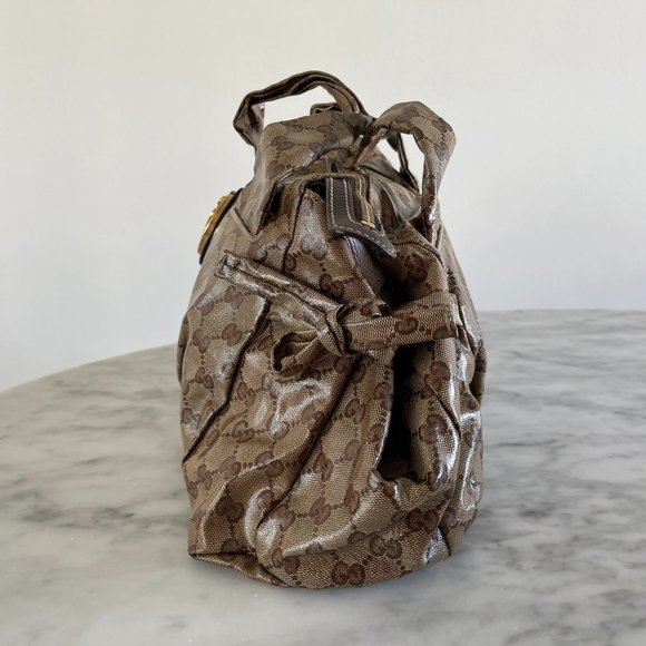 GUCCI HYSTERIA GG MONOGRAM BEIGE SHINY - Picture 4 of 7